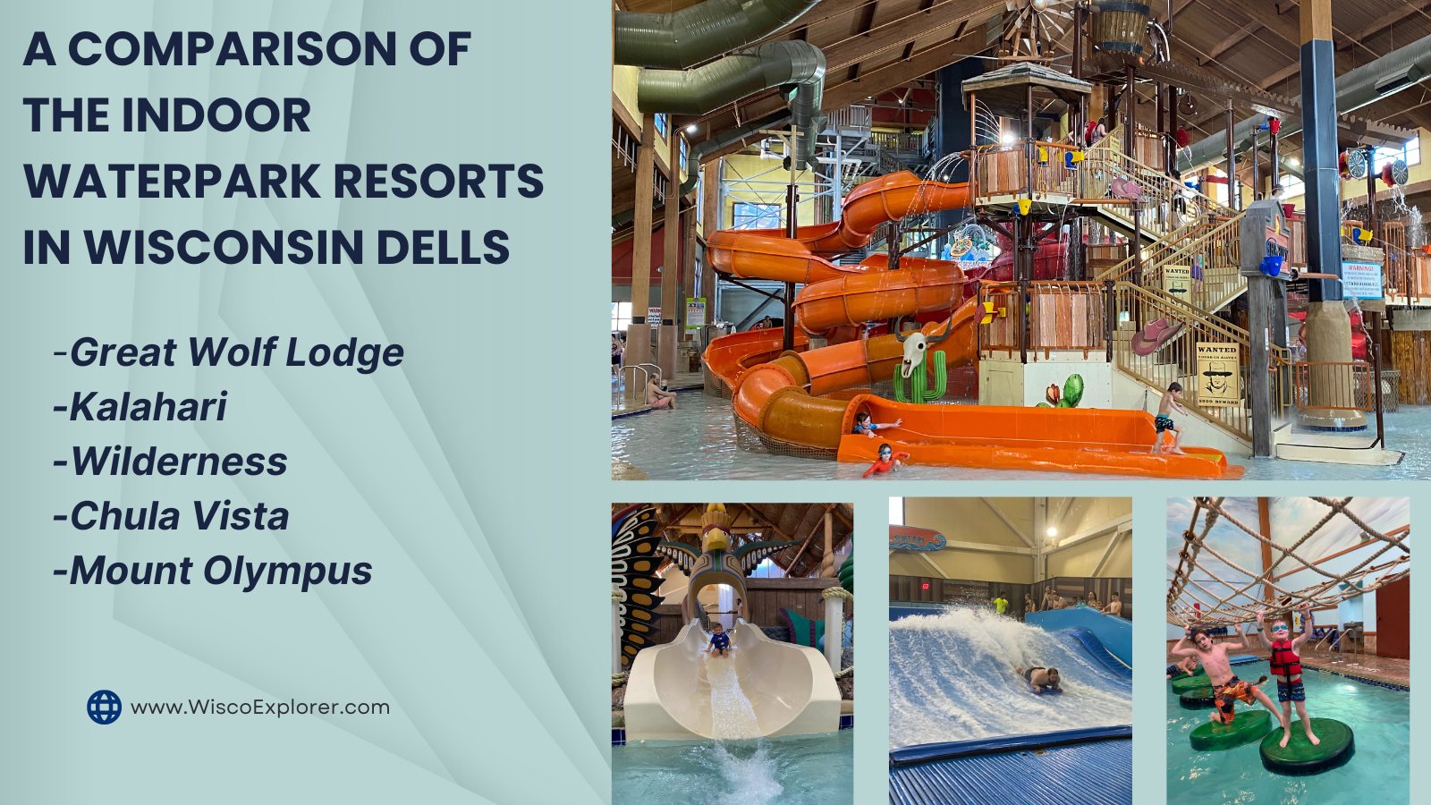 Which is the Best Indoor Waterpark Resort in Wisconsin Dells? Wisco
